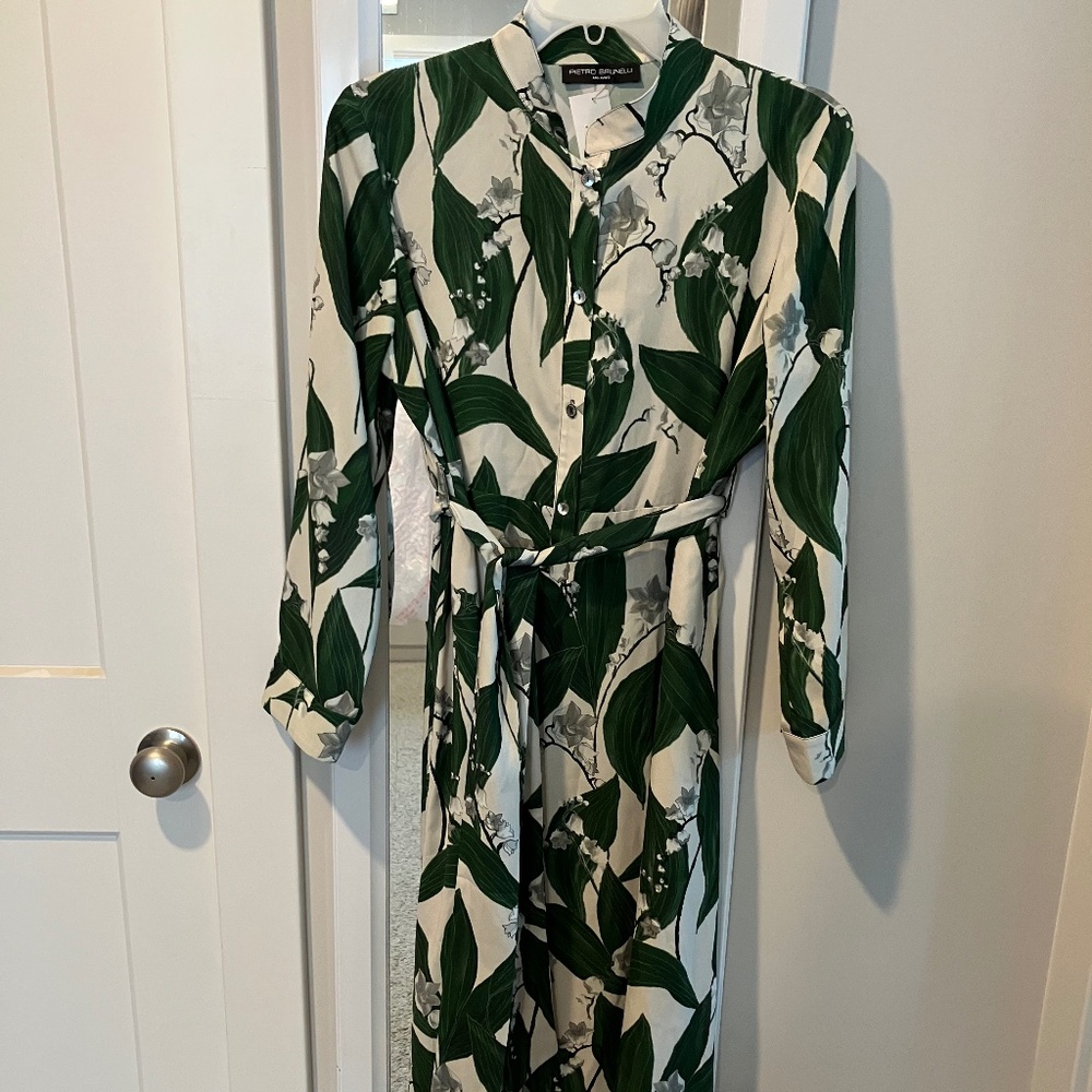 Pierre Brunelli floral maxi dress